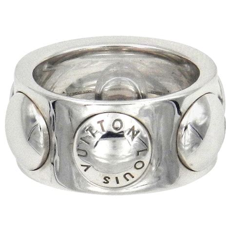 louis vuitton empreinte ring 18 grams|Products by Louis Vuitton: Empreinte Large Ring, White Gold.